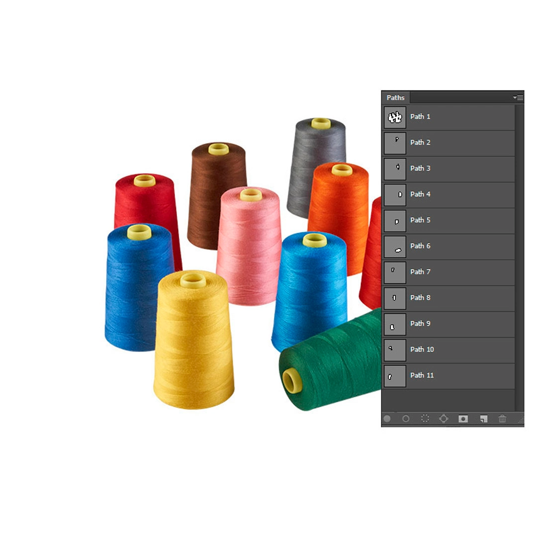 Multi Clipping Path Service - Multiple Color Separation for Products