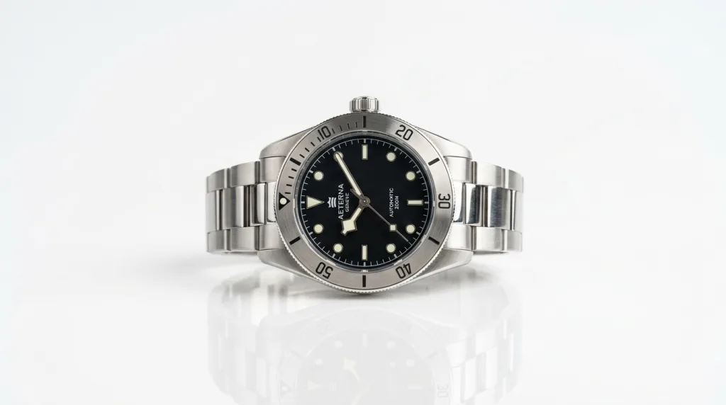 E-commerce product photography with realistic natural drop shadow and reflection on a white background.