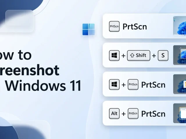 How to Take a Screenshot on Windows 11 (Every Method)