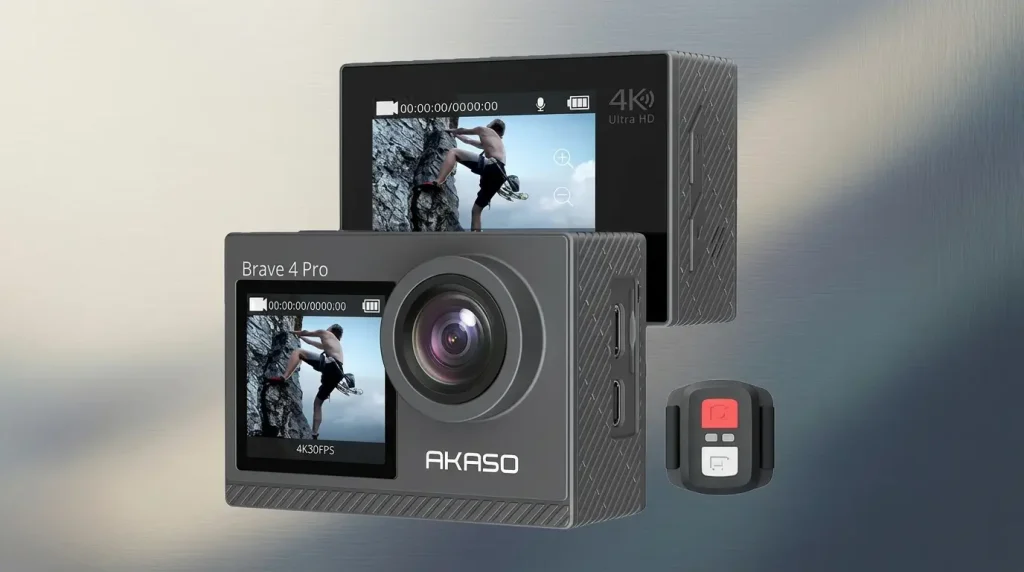Akaso Brave 4 Pro Best Budget Action Camera