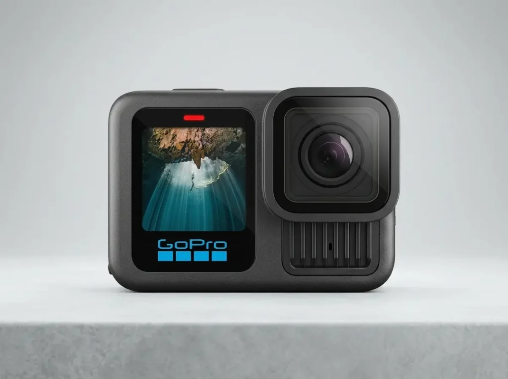 GoPro HERO13 Black action camera front view
