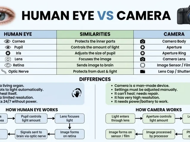 Human Eye Resolution: Megapixels, FPS & Vision Science