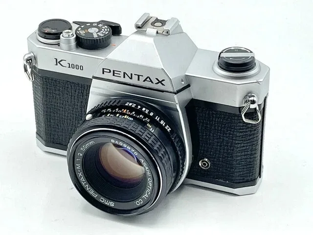 Pentax K1000 35mm SLR camera