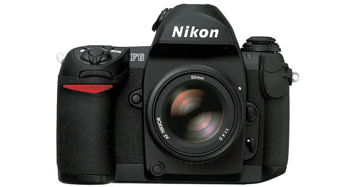 Nikon F6 professional 35mm film SLR camera body