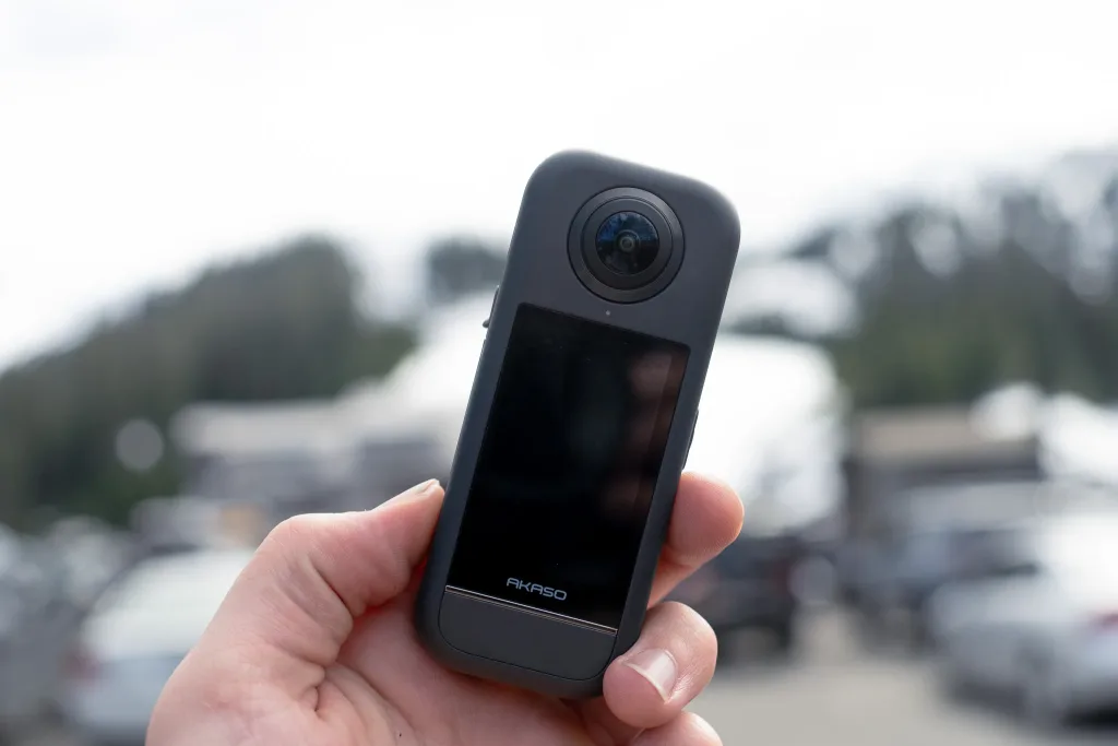 Akaso 360 affordable spherical action camera