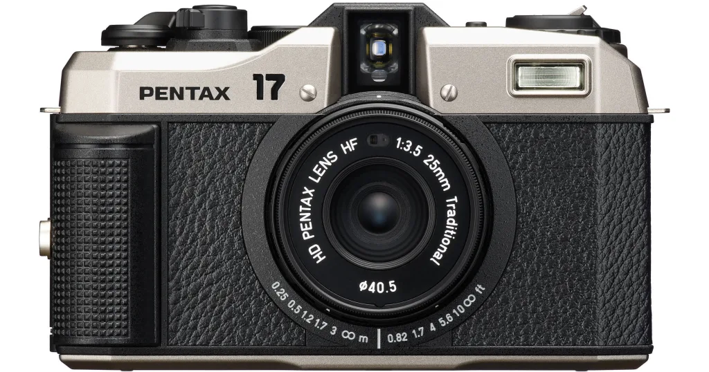 Pentax 17 half-frame 35mm film camera in black