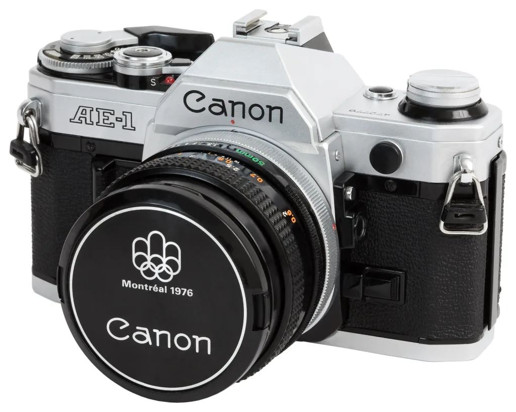 Canon AE-1 Program 35mm SLR camera